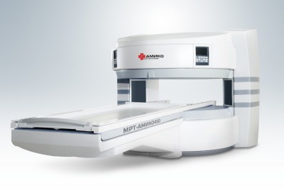 Российский магнитно-резонансный томограф открытого типа МРТ-АМИКО450