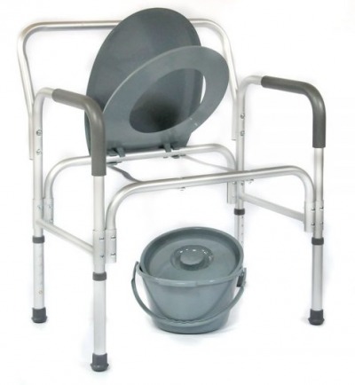 Кресло-стул с санитарным оснащением HMP-7007L - уменьшеная